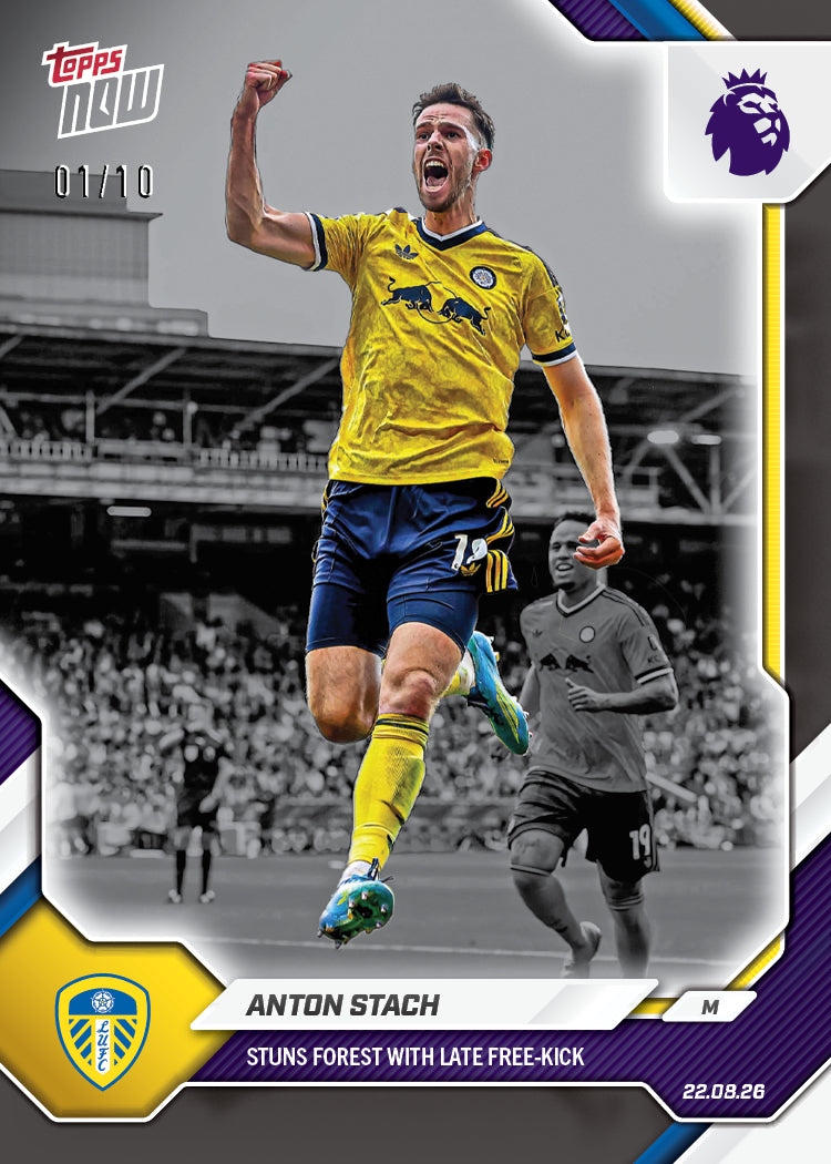 Anton Stach - 2026/27 Premier League Topps NOW® #3 紀念卡【團購】
