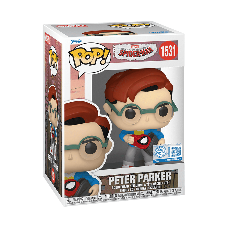 📦訂購 美國代購 Funko POP! Marvel Peter Parker (Holding Backpack) Figure 蜘蛛俠 模型