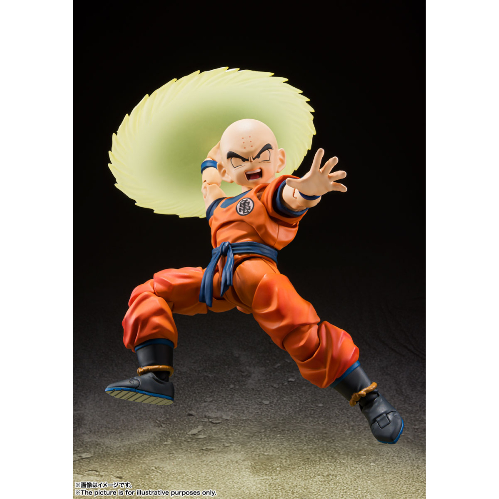 INCOMING SHF Dragon Ball Z Krillin Earth's Strongest Man Reissue