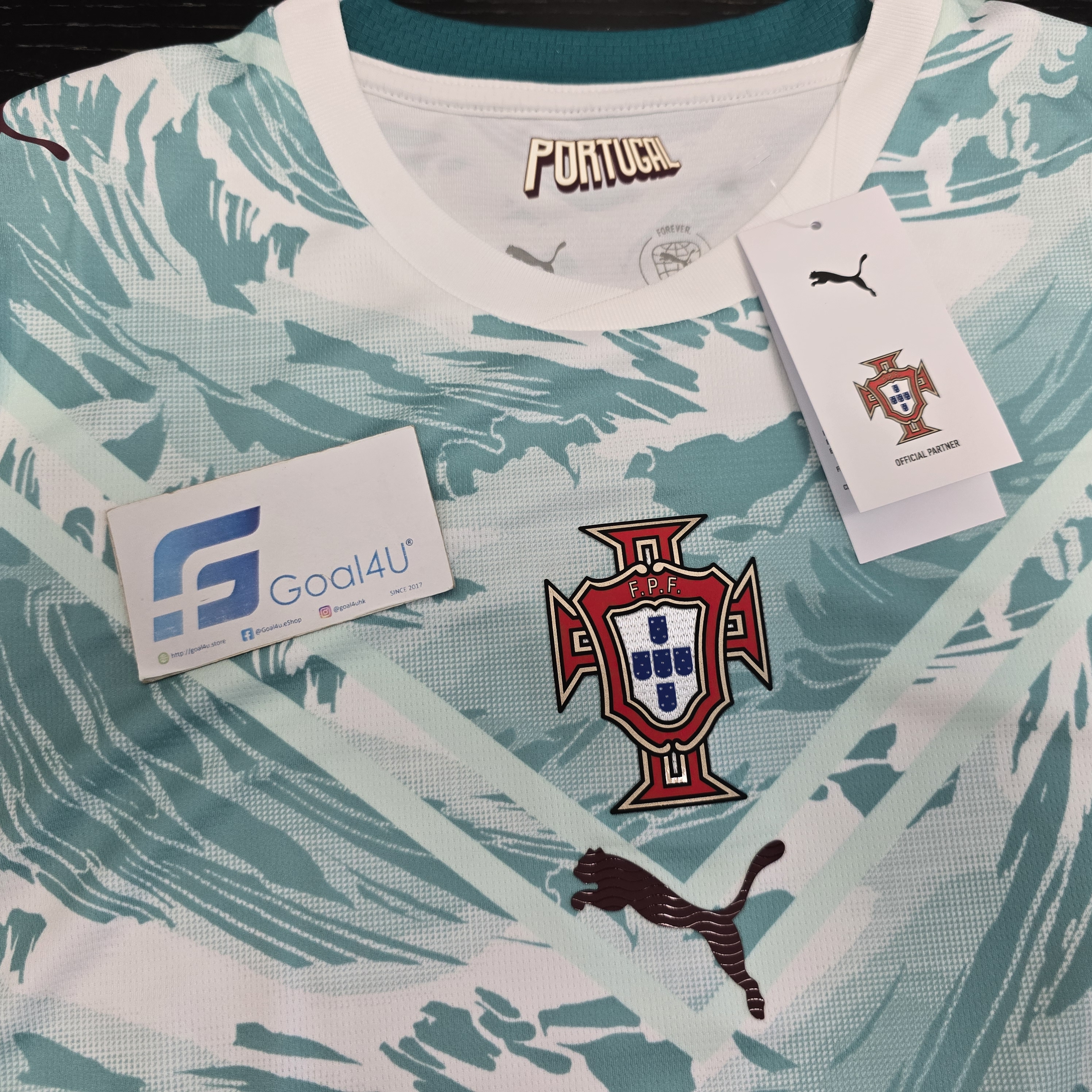 英雄的深海盔甲🌊 Puma Portugal 葡萄牙 2026-27 作客長袖球迷版球衣 (可加印字章) 783289