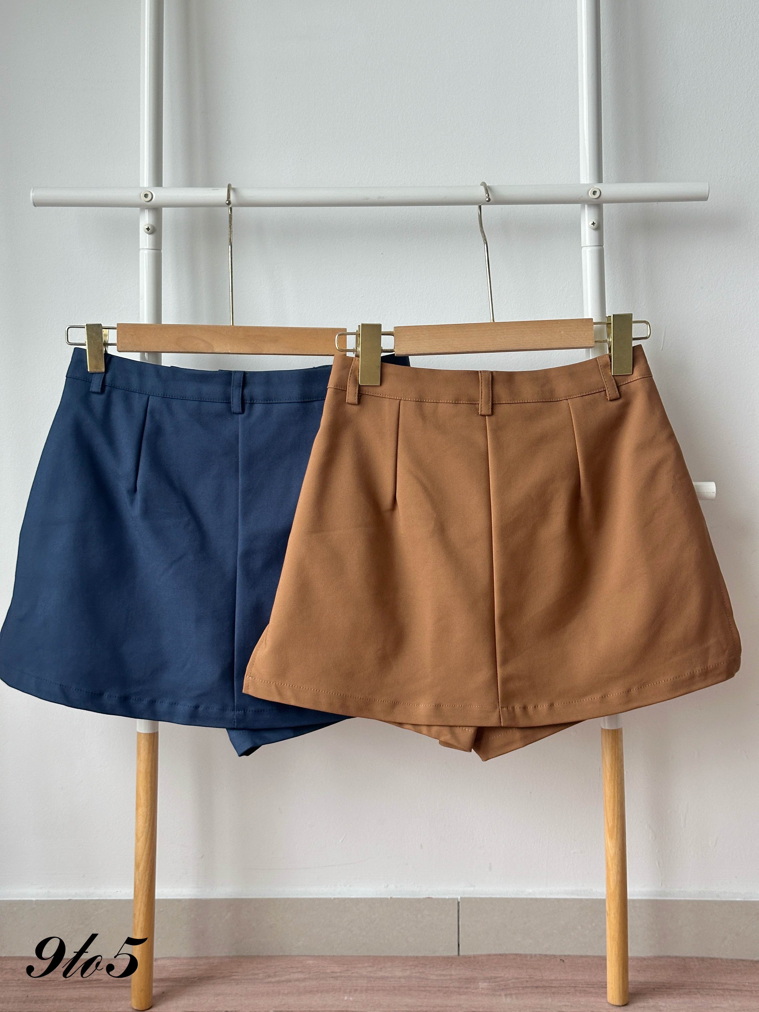 S1973 A Line Short Skort - 3 Colors 