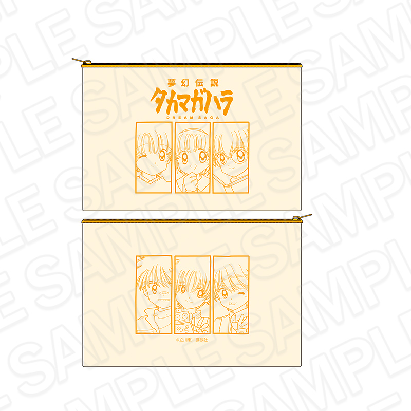 《Pre-Order》夢幻傳說 Flat Pouch｜立川惠画業35周年記念 POP UP SHOP