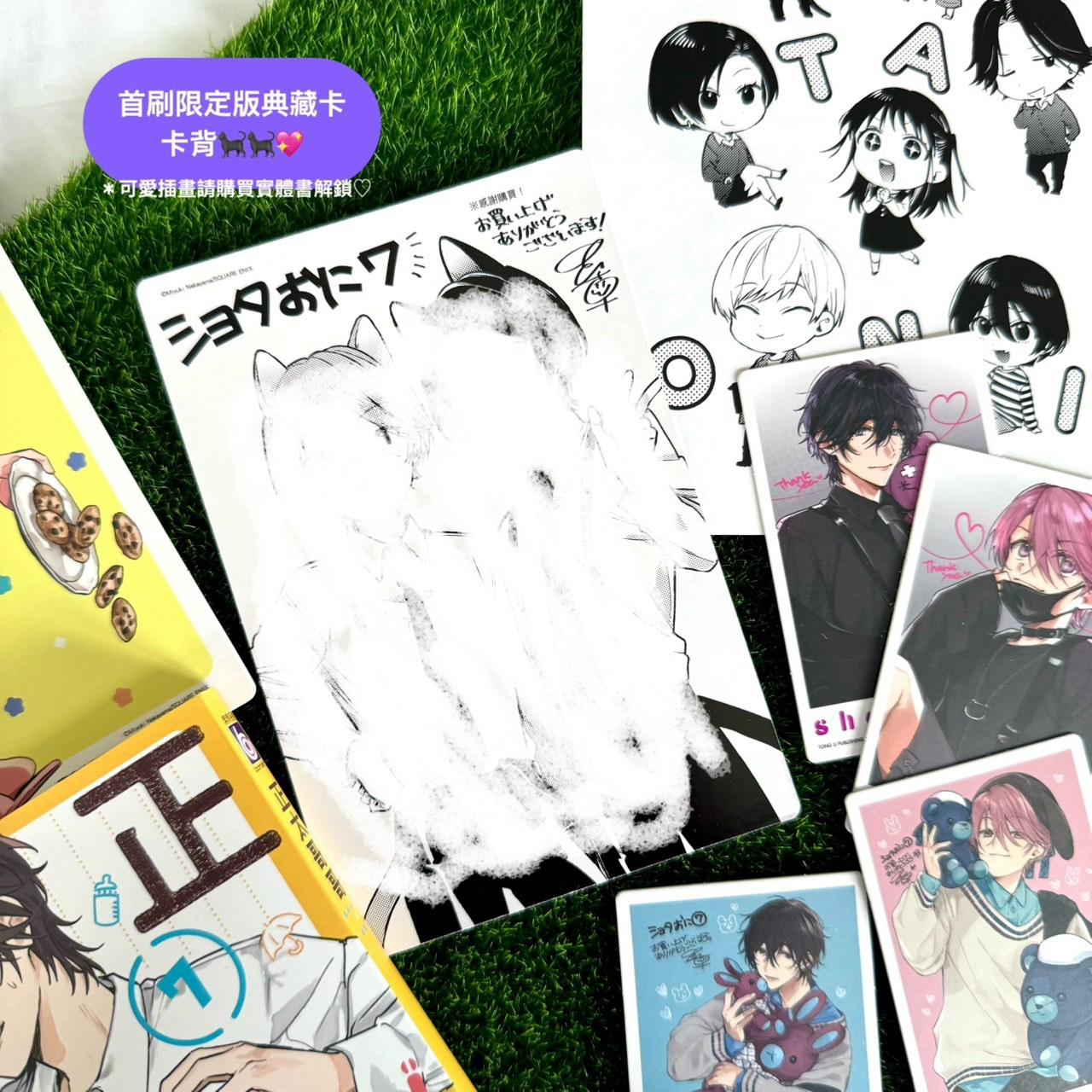 繁體中文版｜正太哥哥1-7首刷限定版/特裝版/普通版｜中山幸｜東立出版