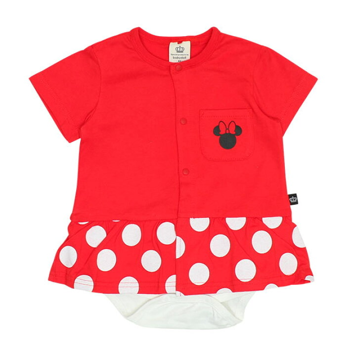 🇯🇵預訂 日本直送🇯🇵Babydoll x Disney兩色人物造型連帽短袖包屁裙