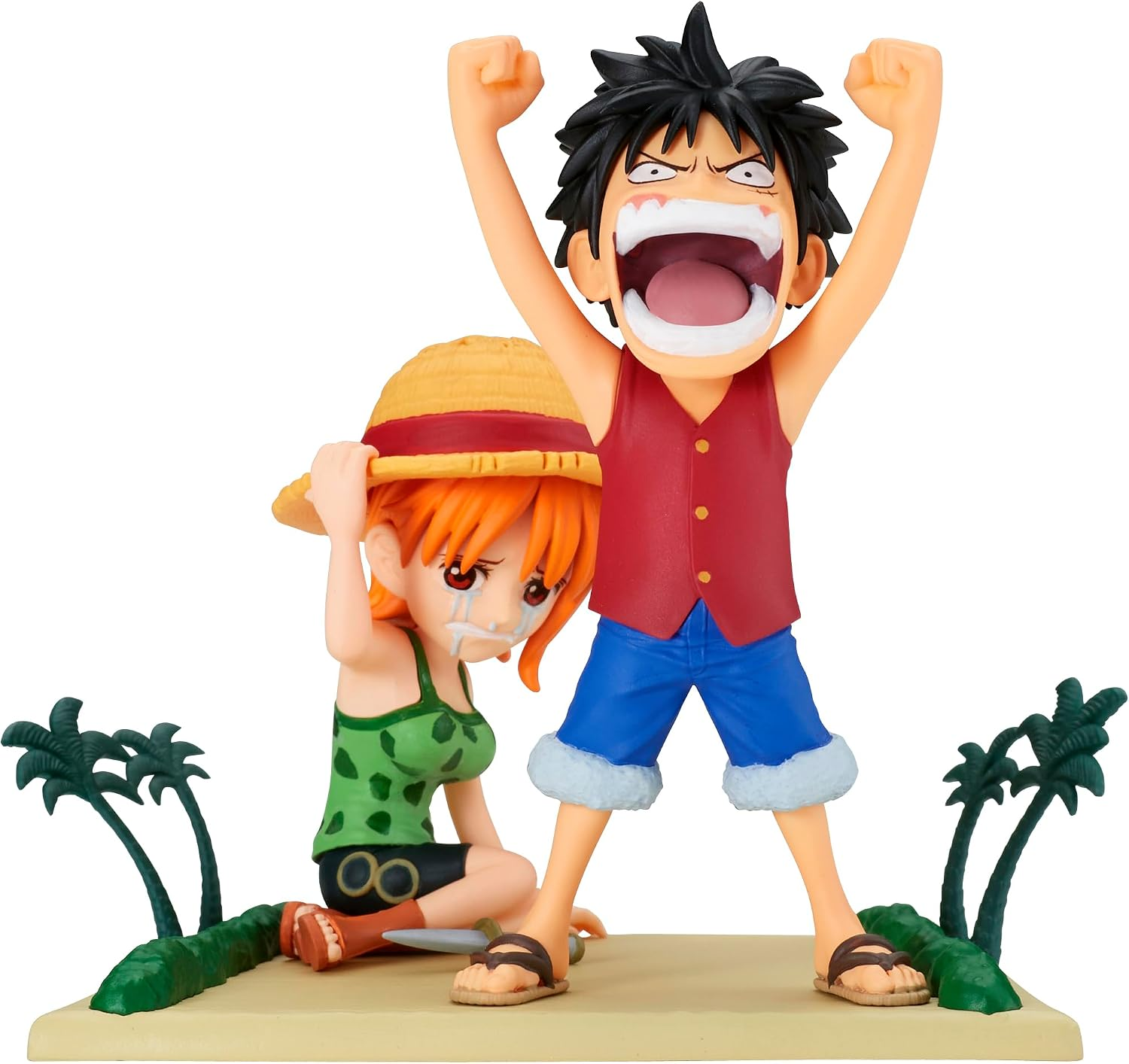 Banpresto, World Collectable Figure (WCF): One Piece, Log Stories, Luffy & Nami