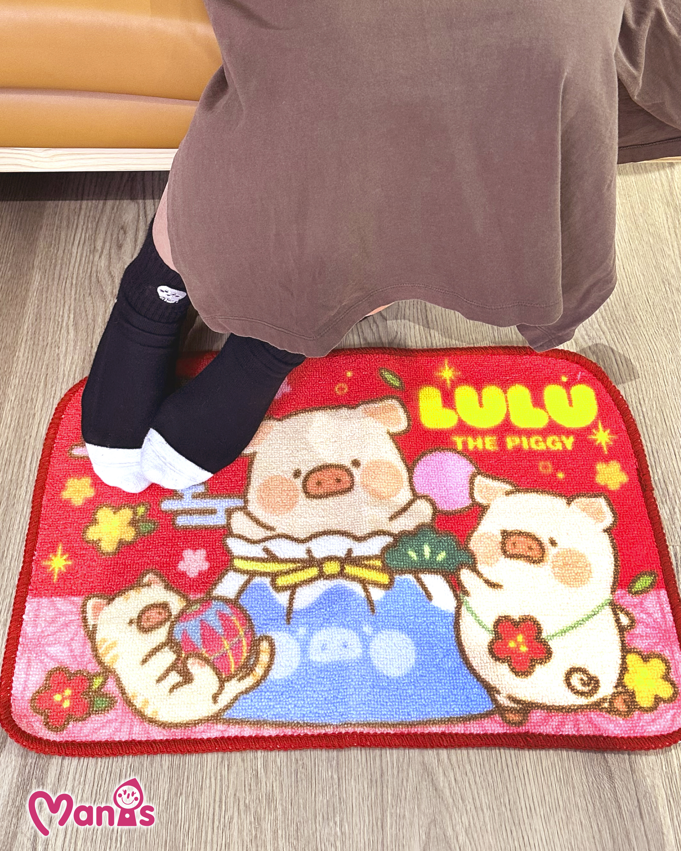 LuLu the Piggy CNY Door Mat 新年地墊