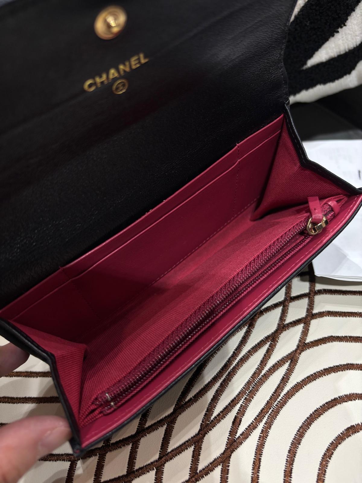 Chanel 19 wallet 中銀包 100%Authentic,98%new ✅晶片✅收據✅dust bag