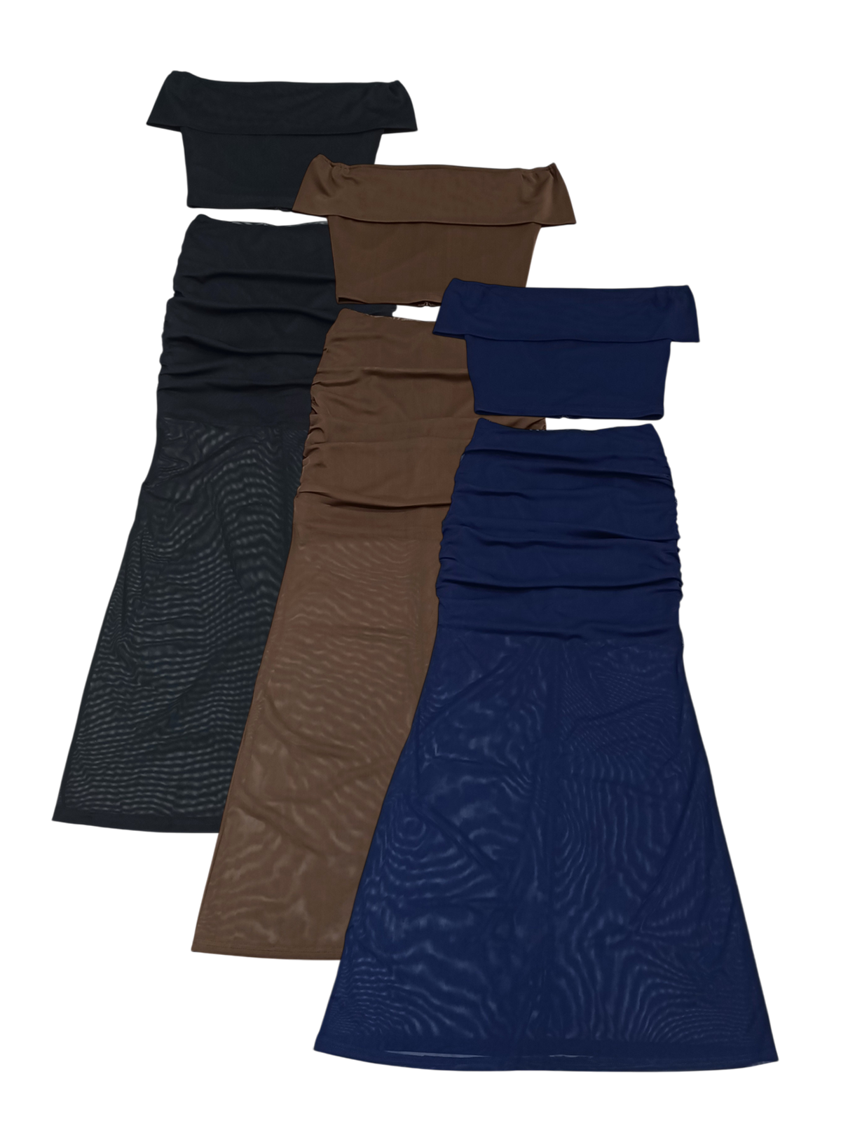 Noir Veil Off Shoulder Set M160