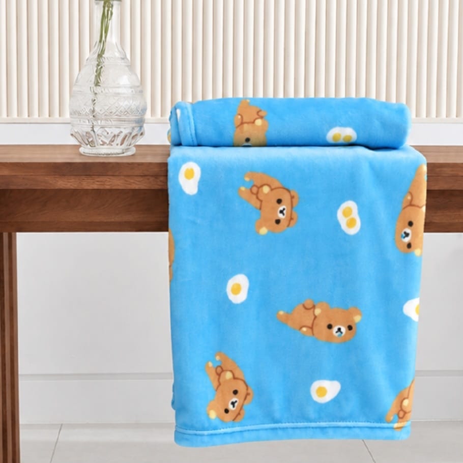 《預訂貨品》全新韓國限定 Rilakkuma 毛毯/披肩兩用