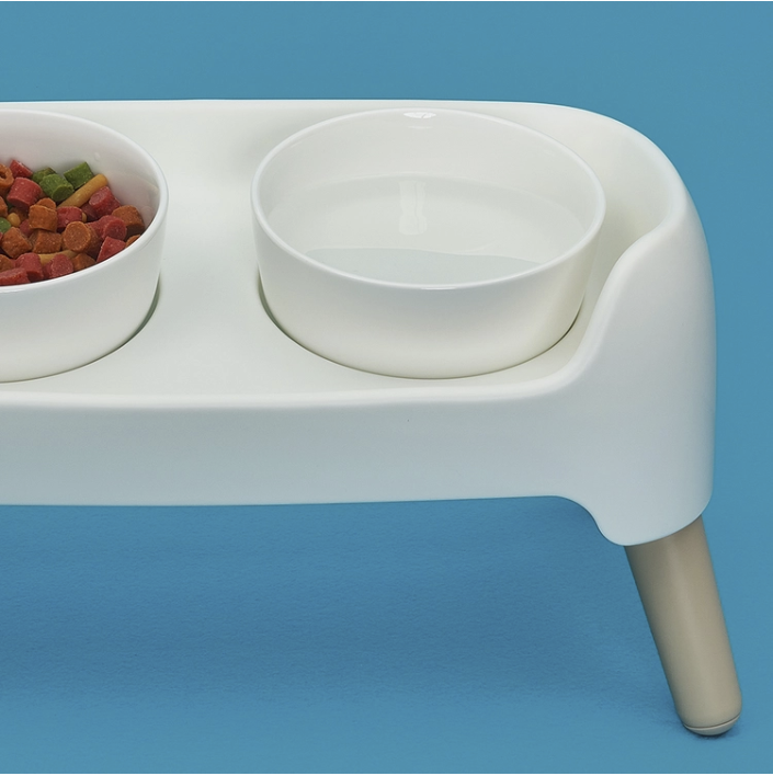SuperPet🇰🇷抗菌圓潤陶瓷寵物碗(單品)