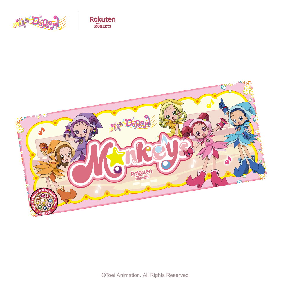 《Pre-Order》滑鼠墊｜小魔女DoReMi X 台灣樂天桃猿商品 (26D27-P)