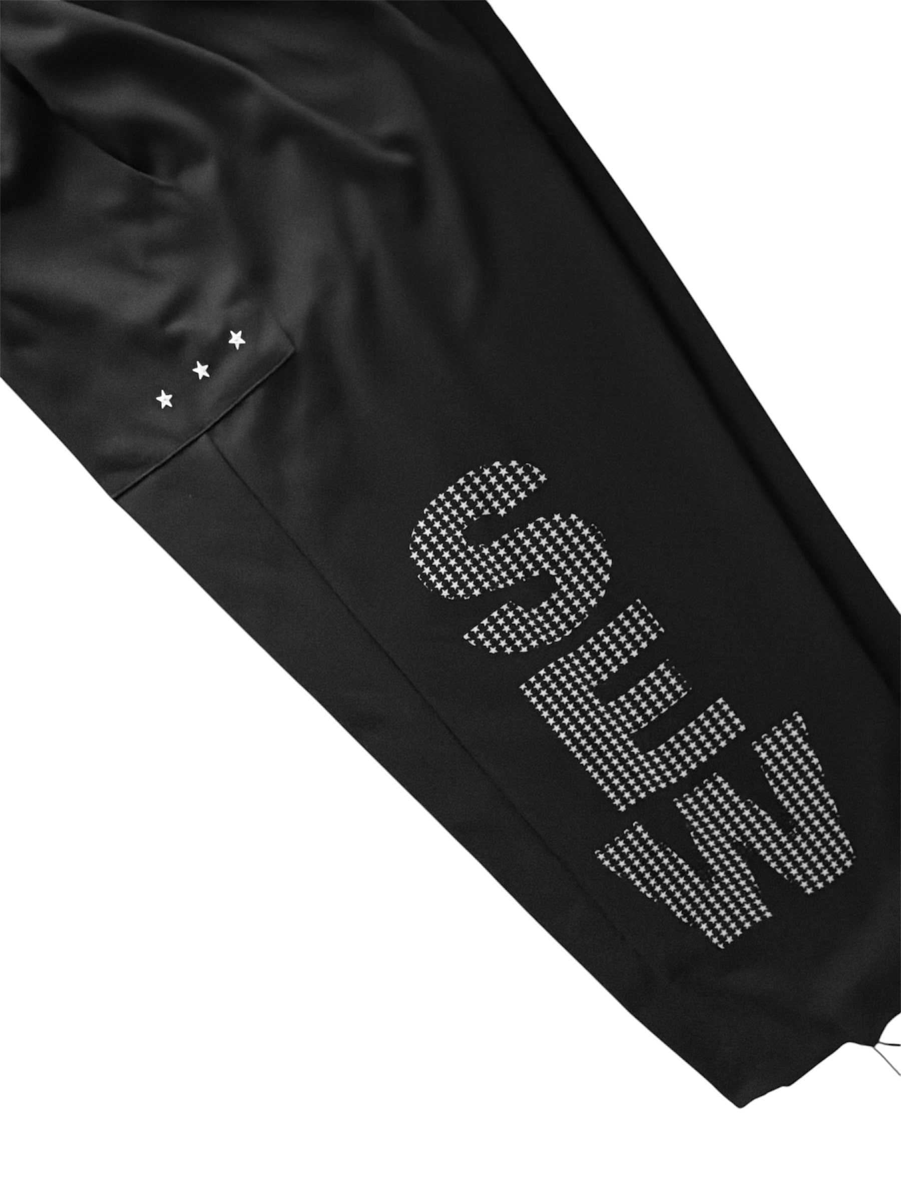 Rhinestone Wide-Leg Sweatpants