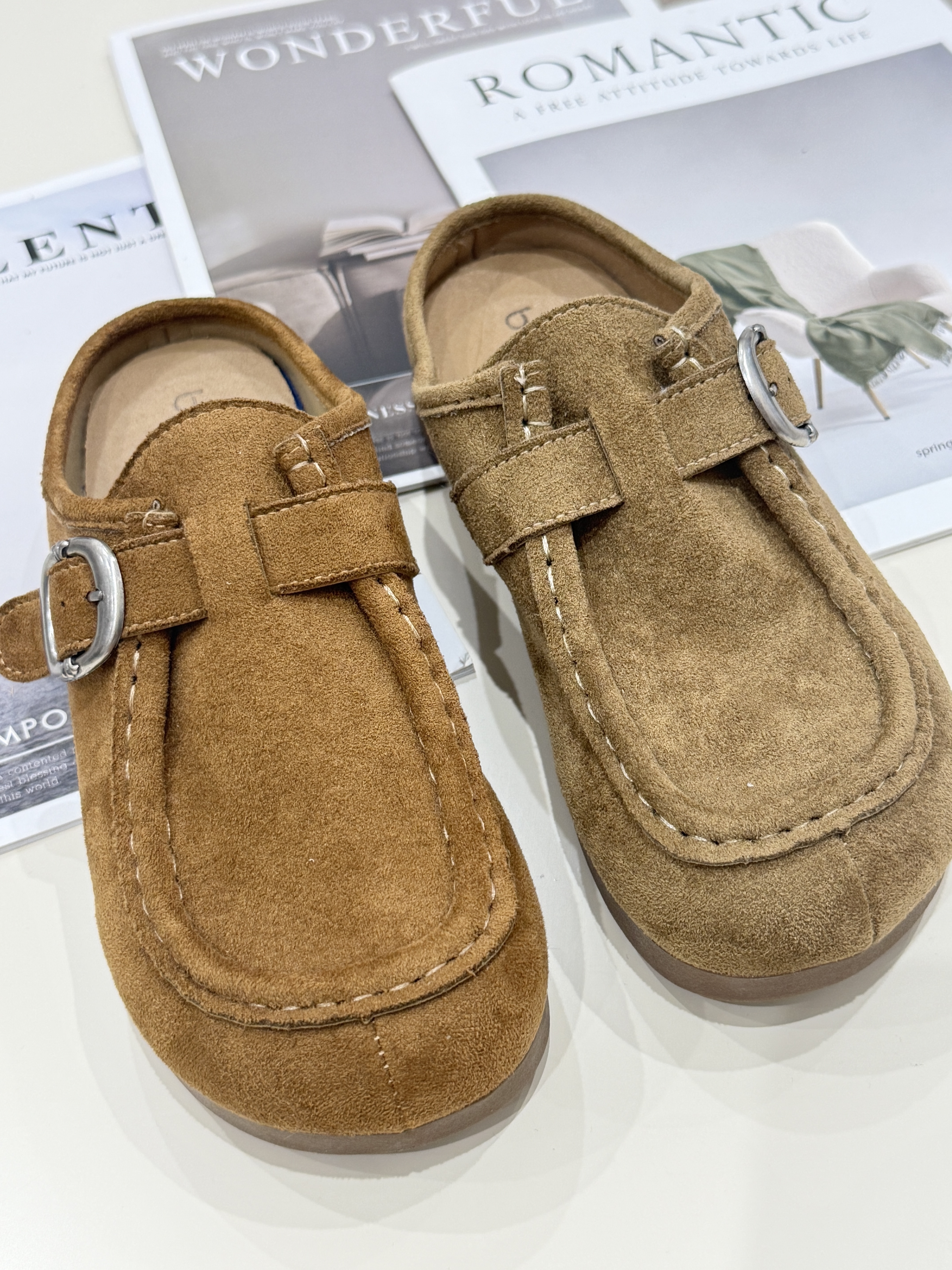 TW04 懒人勃肯半拖鞋