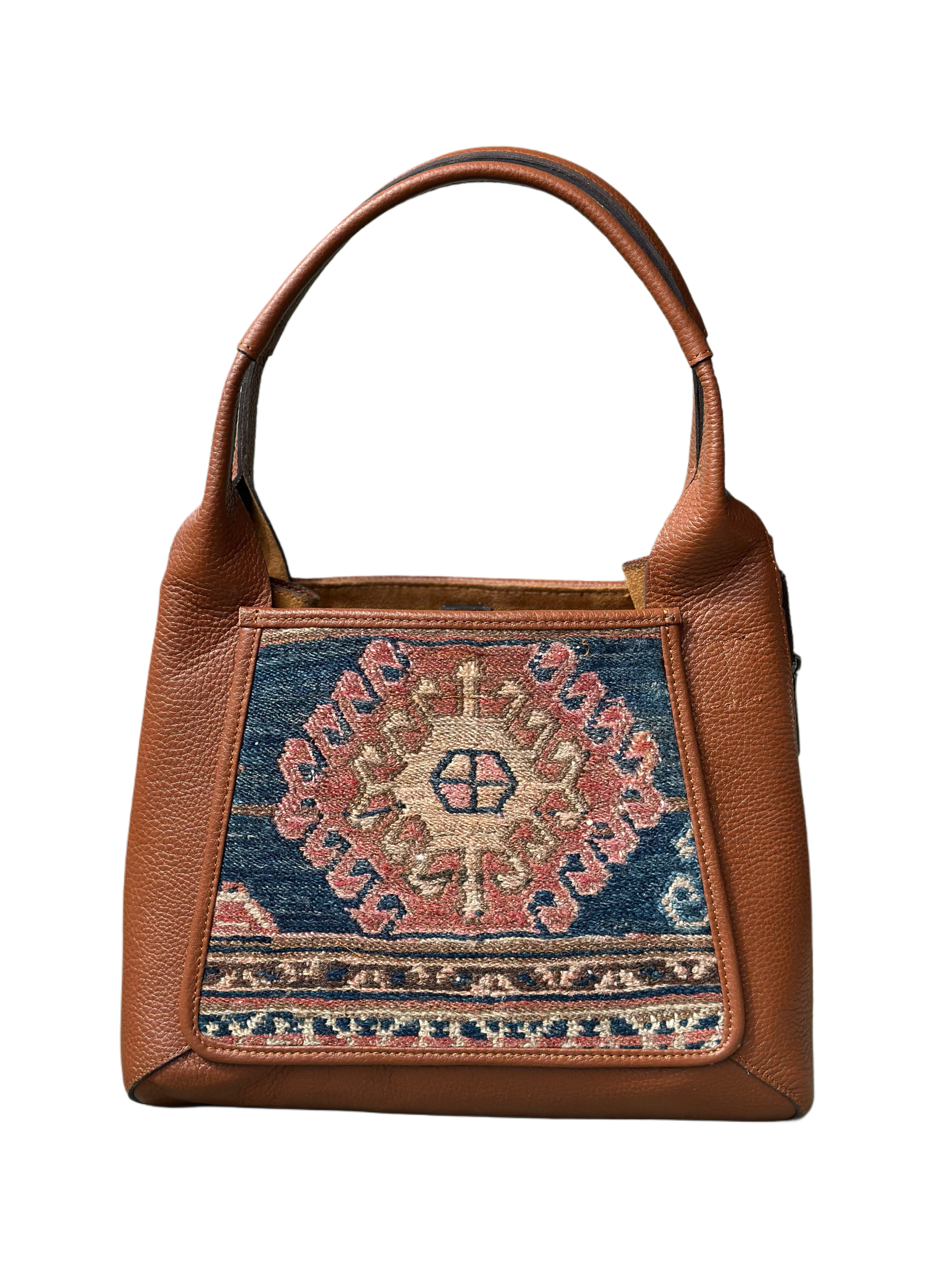 K15 土耳其真皮地氈手袋（啡色）