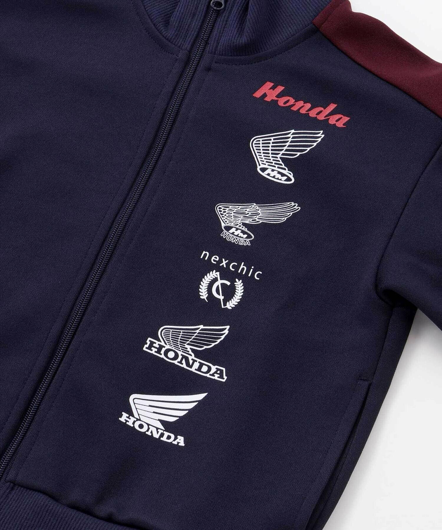 🆕【⭐訂購⭐】 🇯🇵日本直送 🌀Nexchic x #Honda 雙色針織運動外套🌀[ELBA-0192][260304]