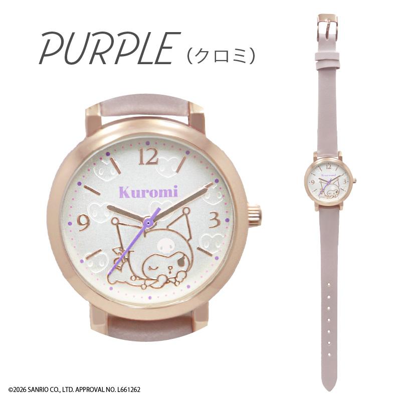 🆕【⭐訂購⭐】🌀 🇯🇵 日本直送🇯🇵  #Sanrio 簡約優雅腕錶［7款選］🌀 [ELDD-0161][260517]