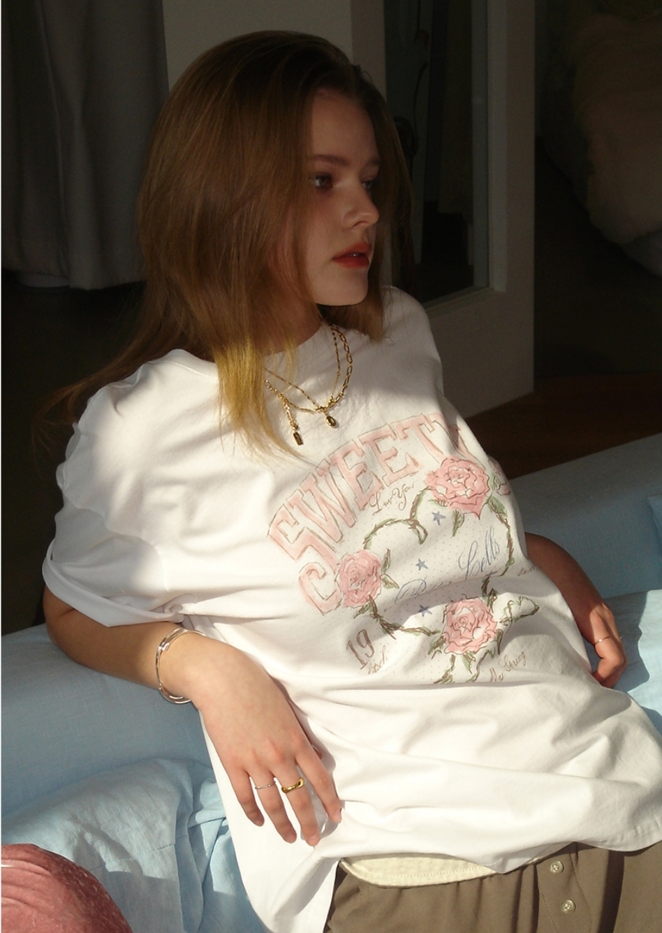 Bitter Cells Rose Petal Tee