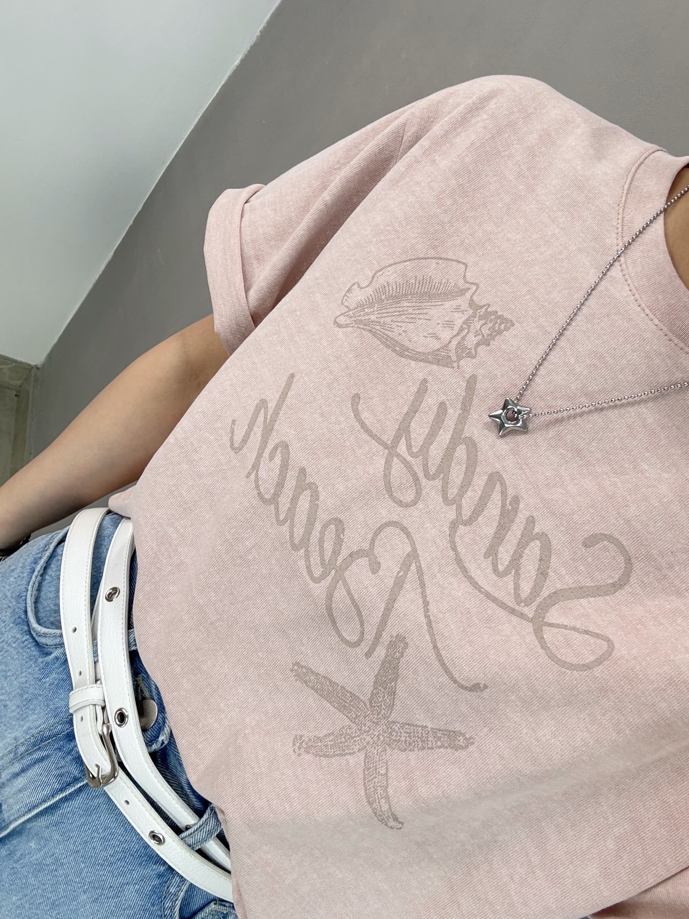 V67 海星洗水棉Tee