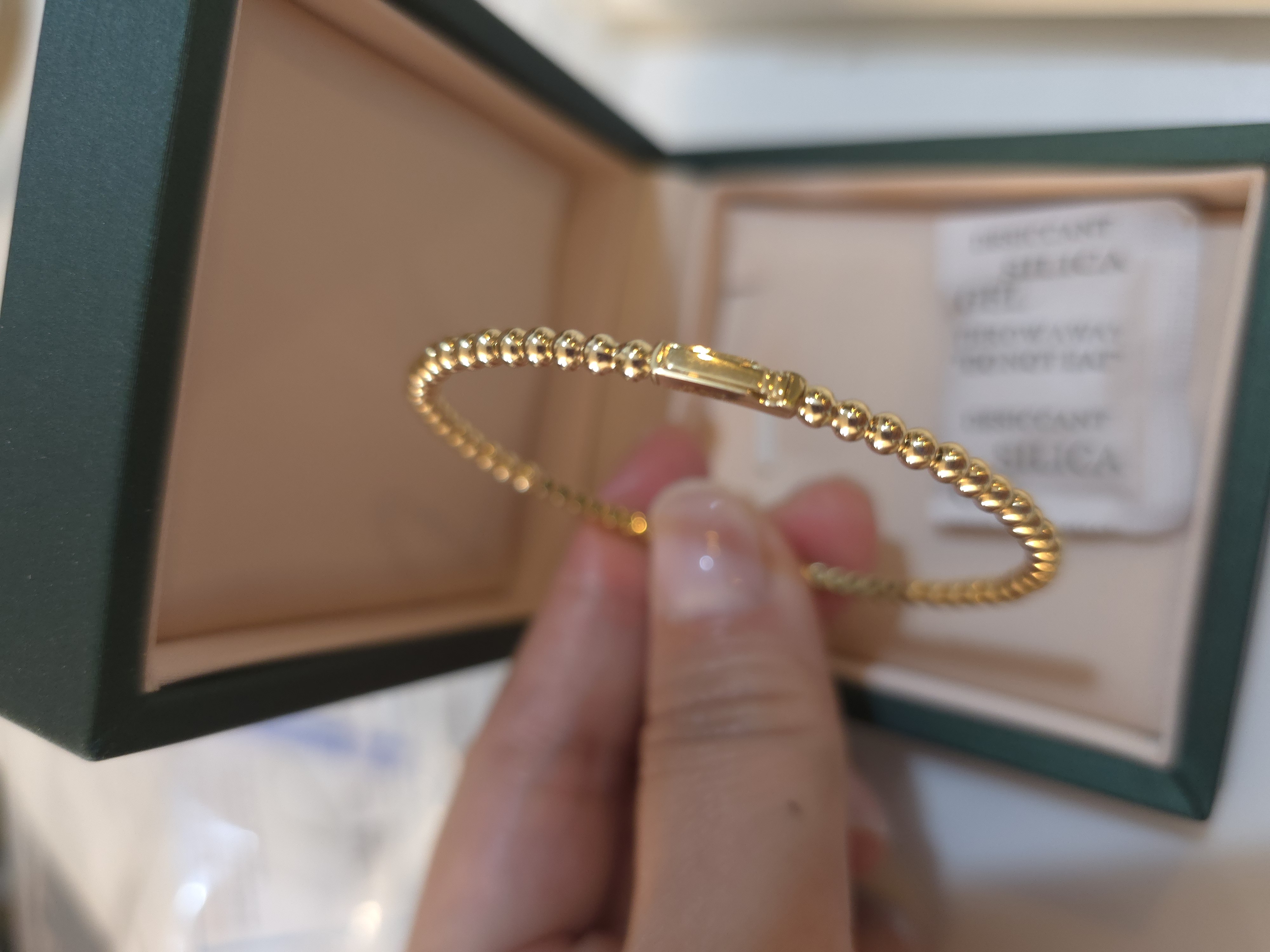 18K培育鑽石手鐲 d:0.3ct G5.179g