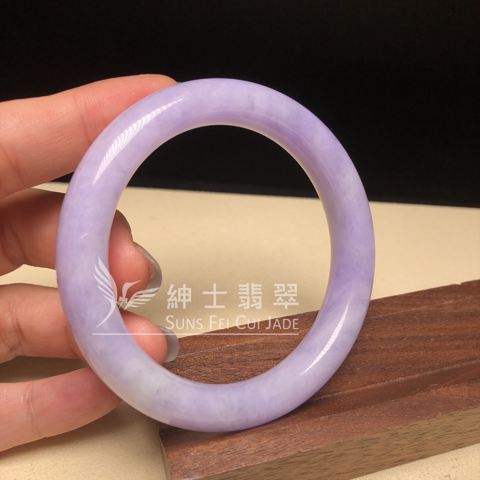 YM00096  紫羅蘭福鐲54.8mm