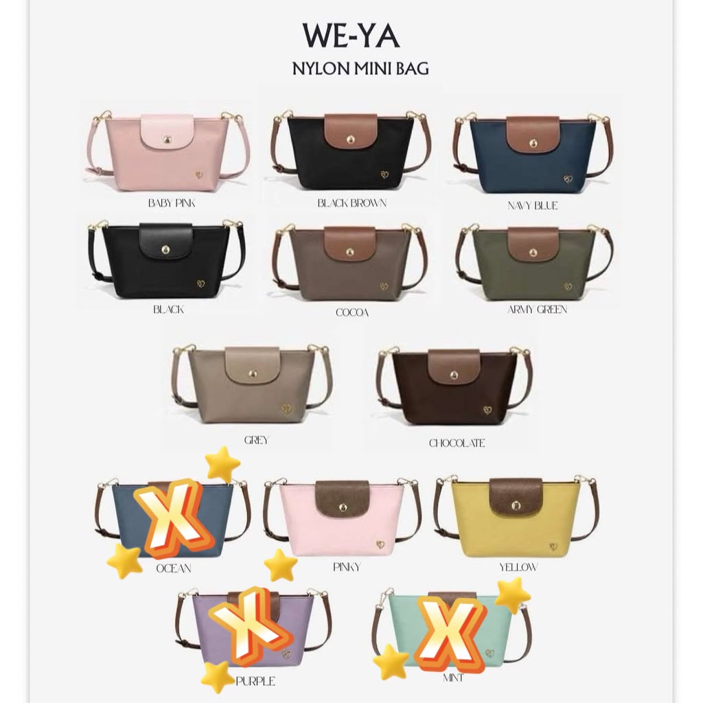 泰國 新款PONY TWENTY EIGHT WE-YA MINI(尼龍款)