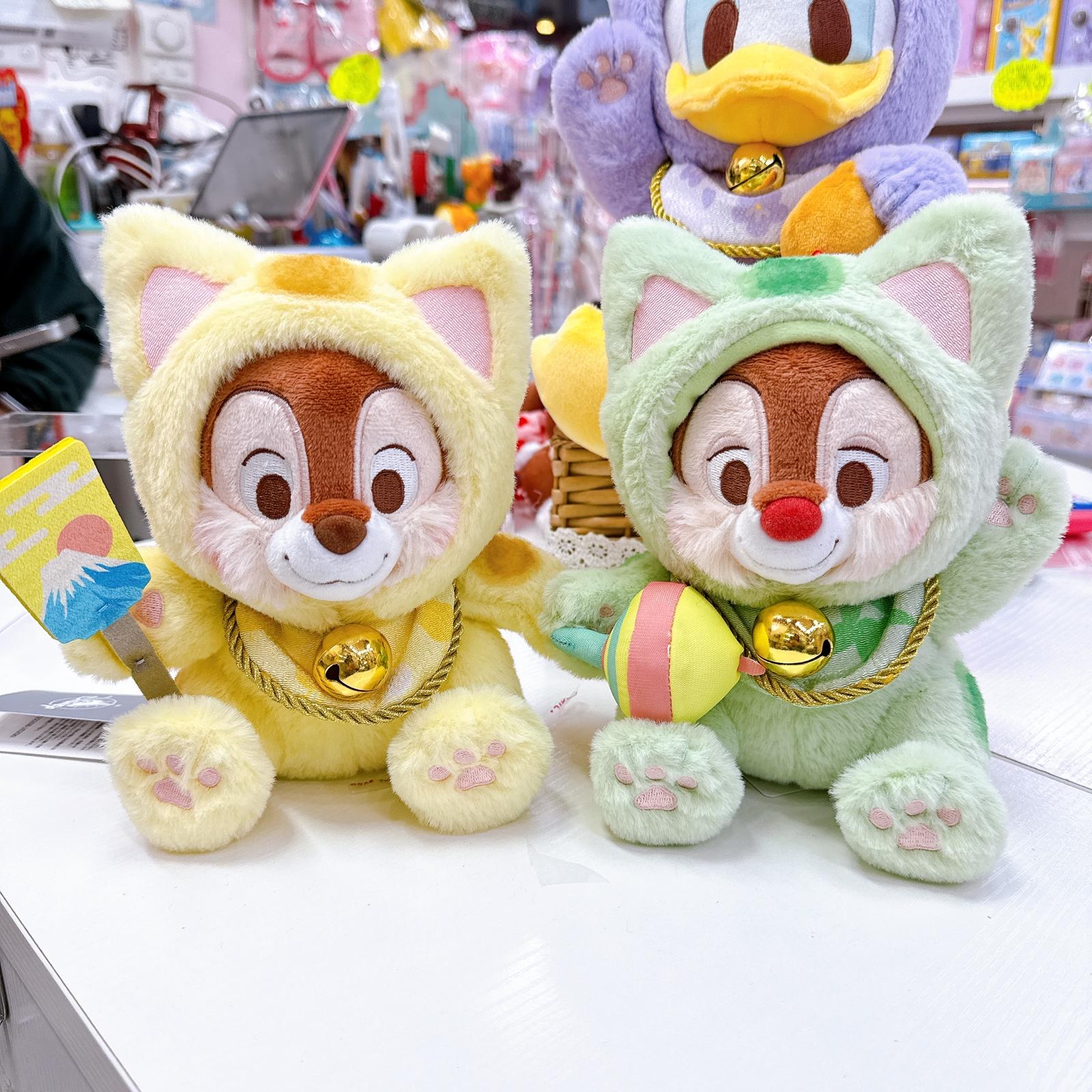 日本直送東京迪士尼唐老鴨/大鼻鋼牙新款新年招財貓系列