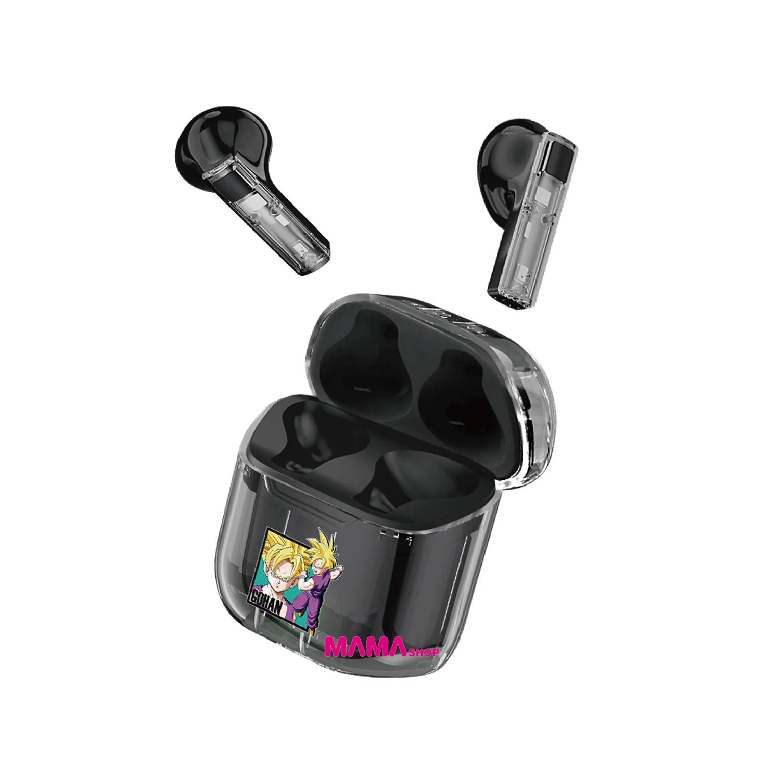 龍珠 BSE10透明真無線5.3藍牙耳機(孫悟飯)