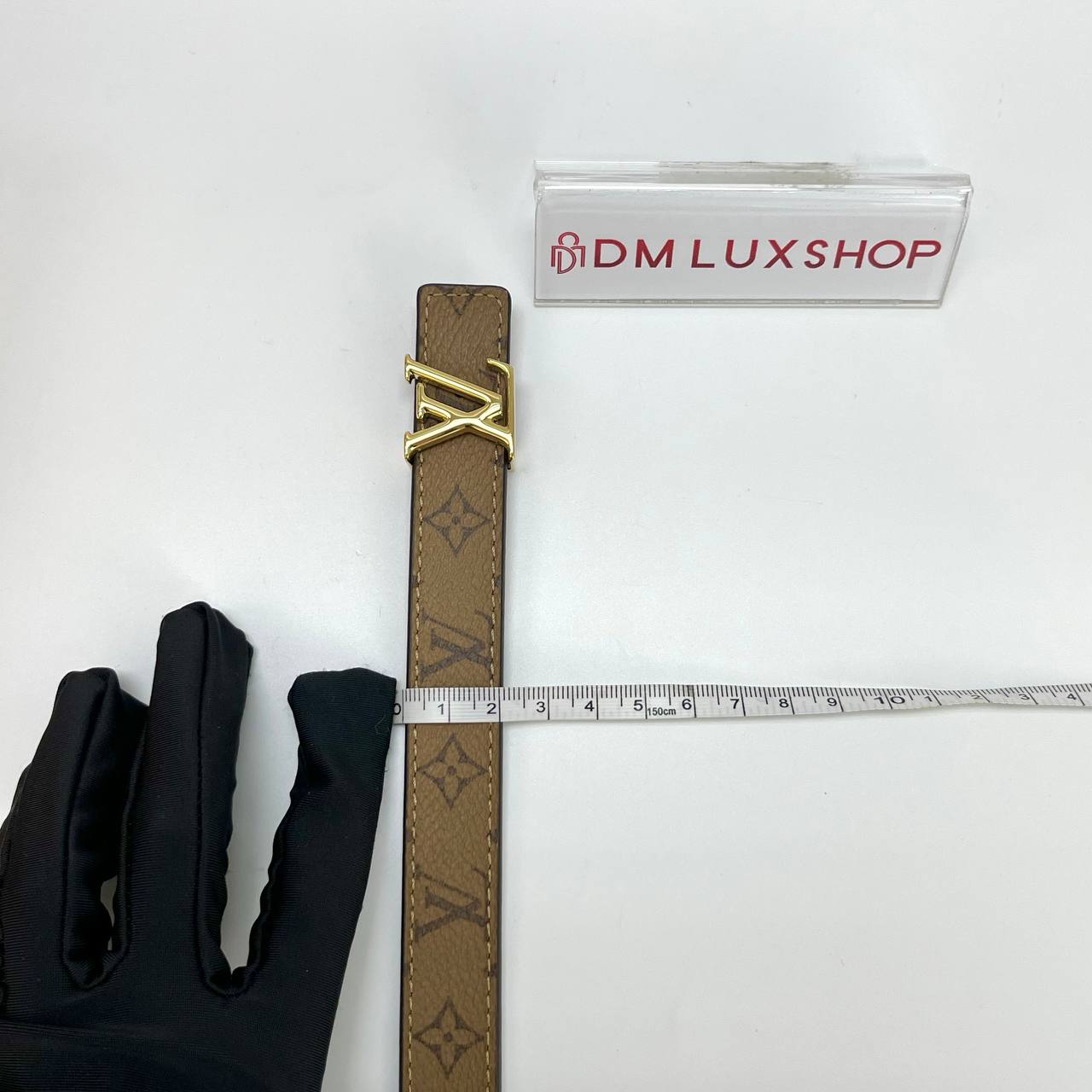 LV Reverse Monogram Iconic Reversible Belt 20mm GHW
