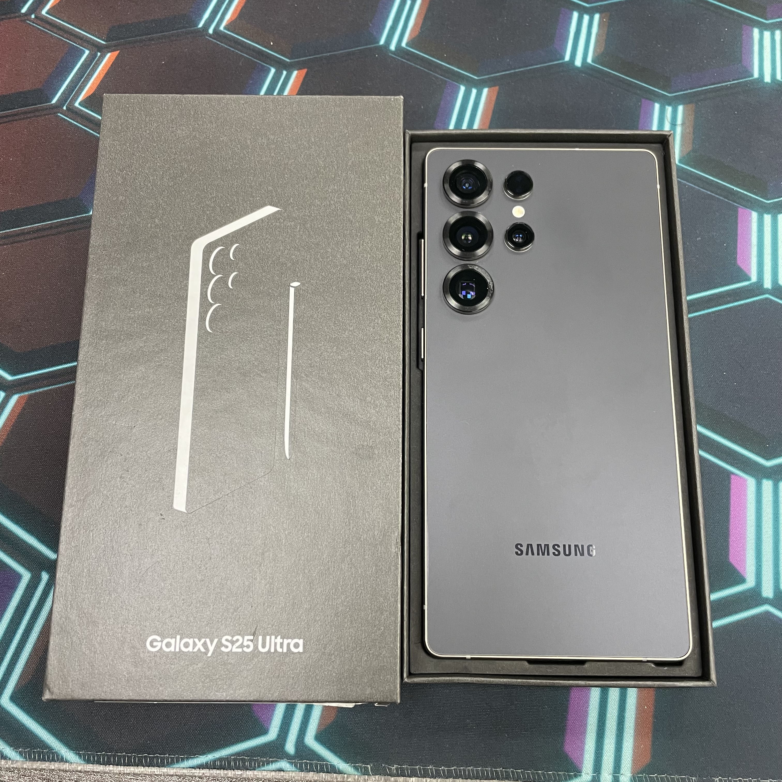 *7723 Galaxy S25 Ultra 完美機 12+256GB 黑色 black