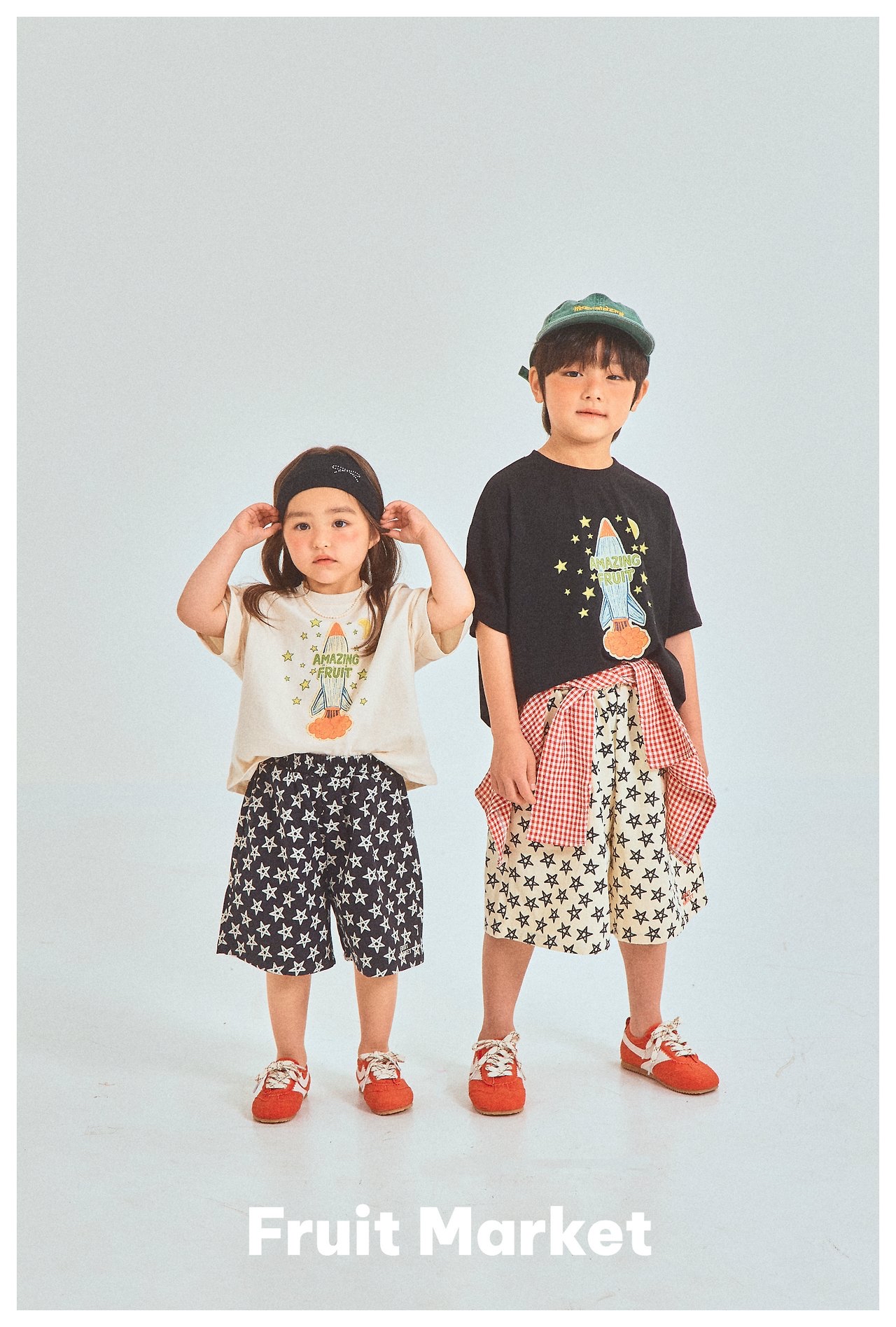 Fruit | Amazing T-shirt (Black/Ivory M100-110/L(110-120)