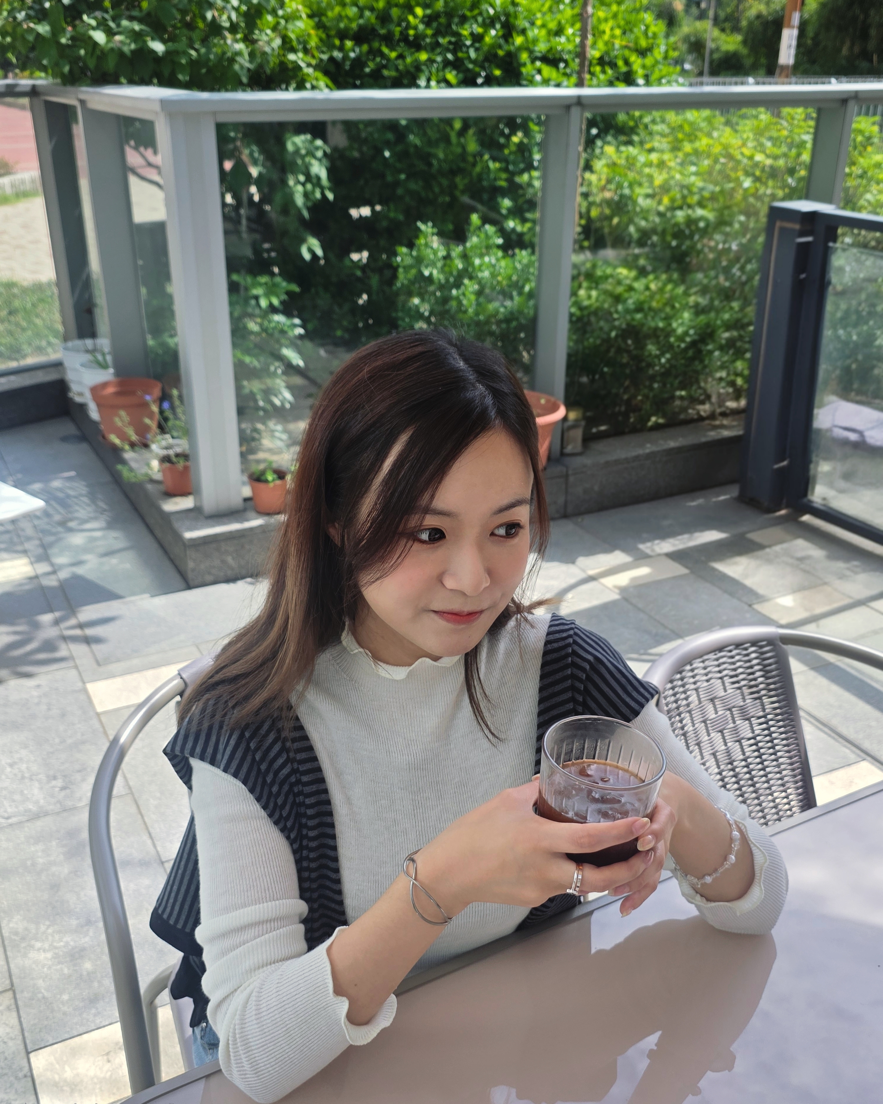 木耳邊長袖內搭 【KT043】