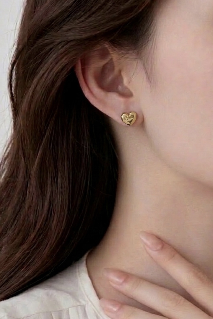 Love Heart Earring