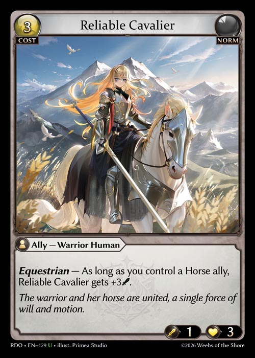 Reliable Cavalier / RDO-129 (U)