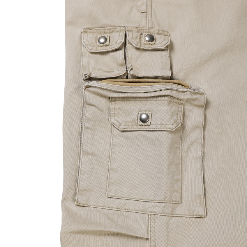 Cotton Wide-Leg Cargo Pants(Unisex)