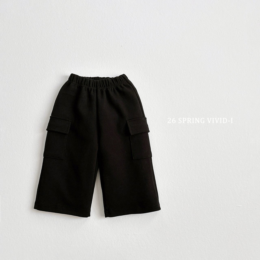 🌸預訂 韓國直送🌸🇰🇷VIVIDI四色寬鬆工裝闊腳運動褲