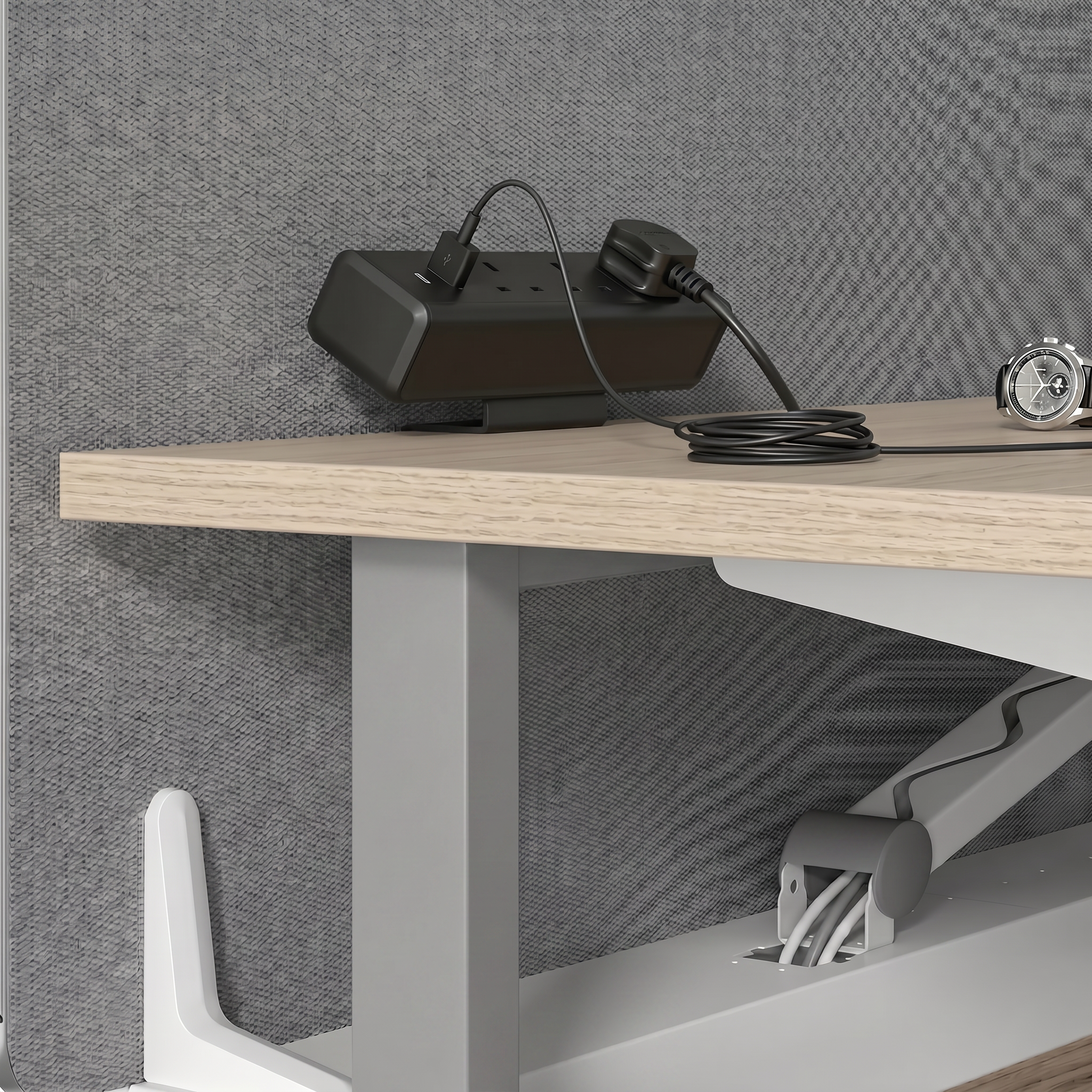 Desk Mount Dual Socket / Power Station/ Charger