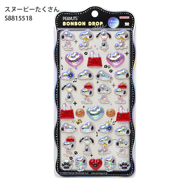 Bonbon Drop seal 水晶貼紙  Snoopy 史努比 (S8815518) 