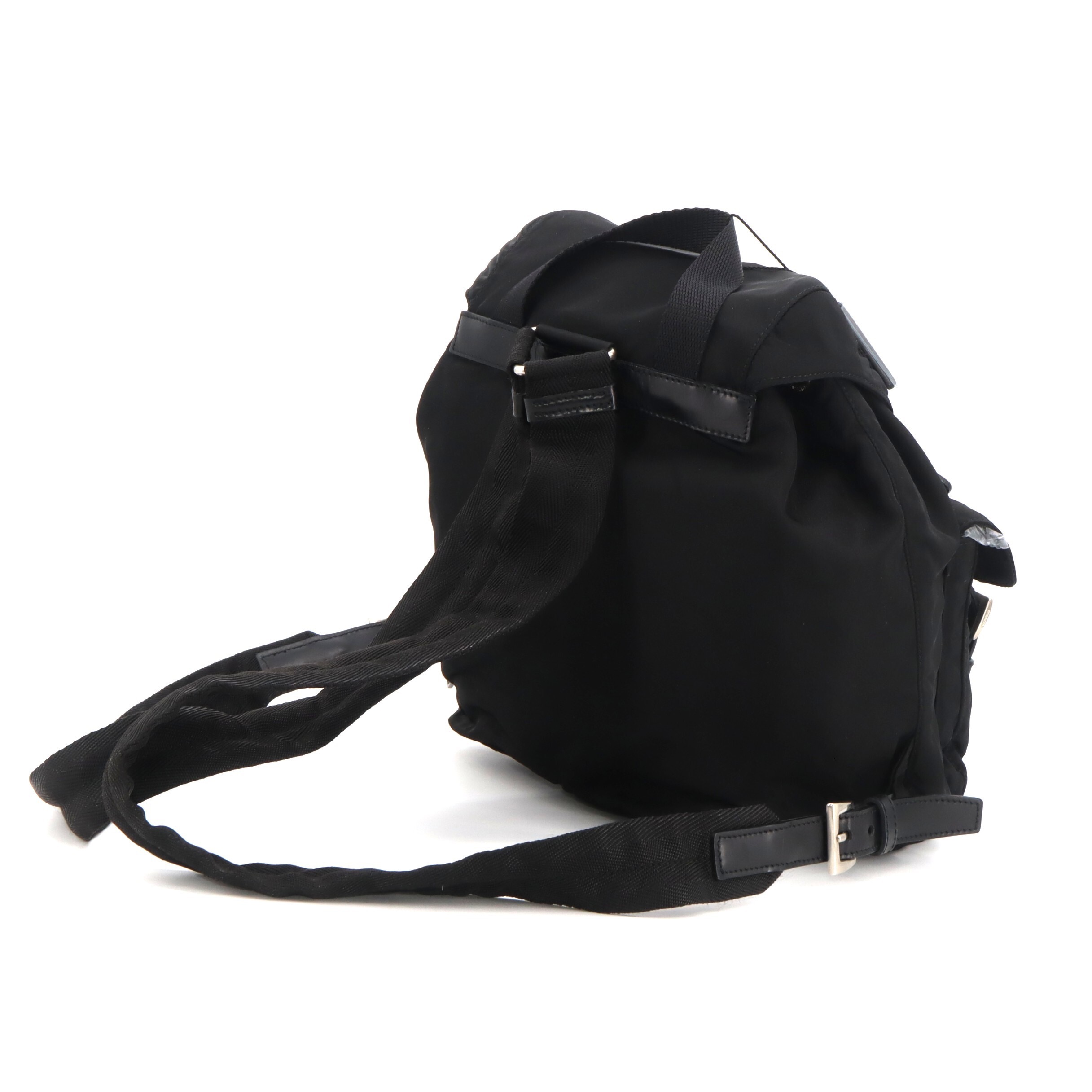Prada Tessuto Double Pocket Backpack