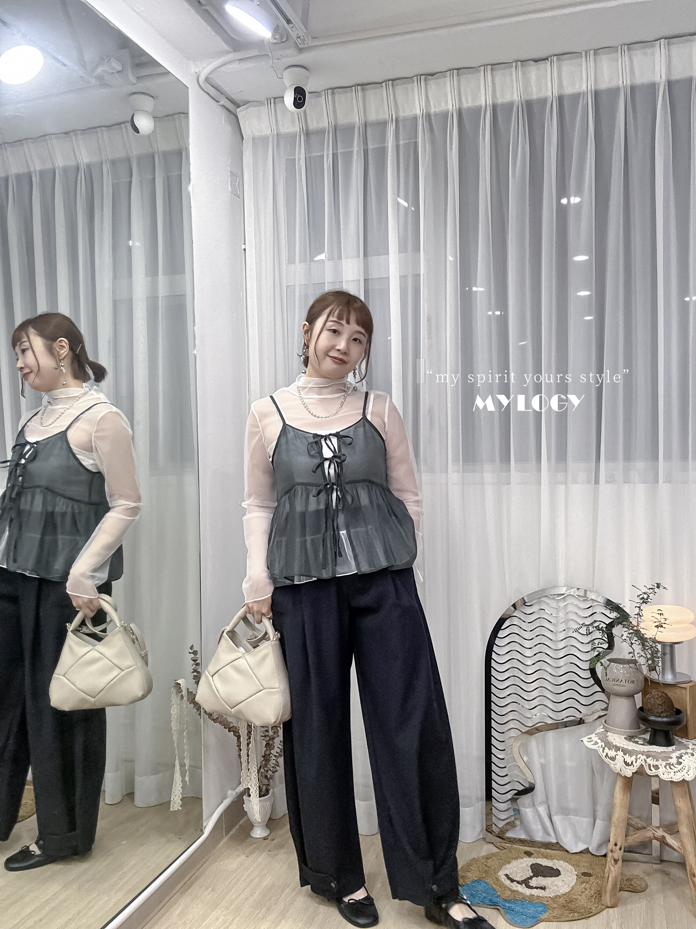 氣質肉肉都很收斂～靚cut！2-ways繭形西褲 CK0009