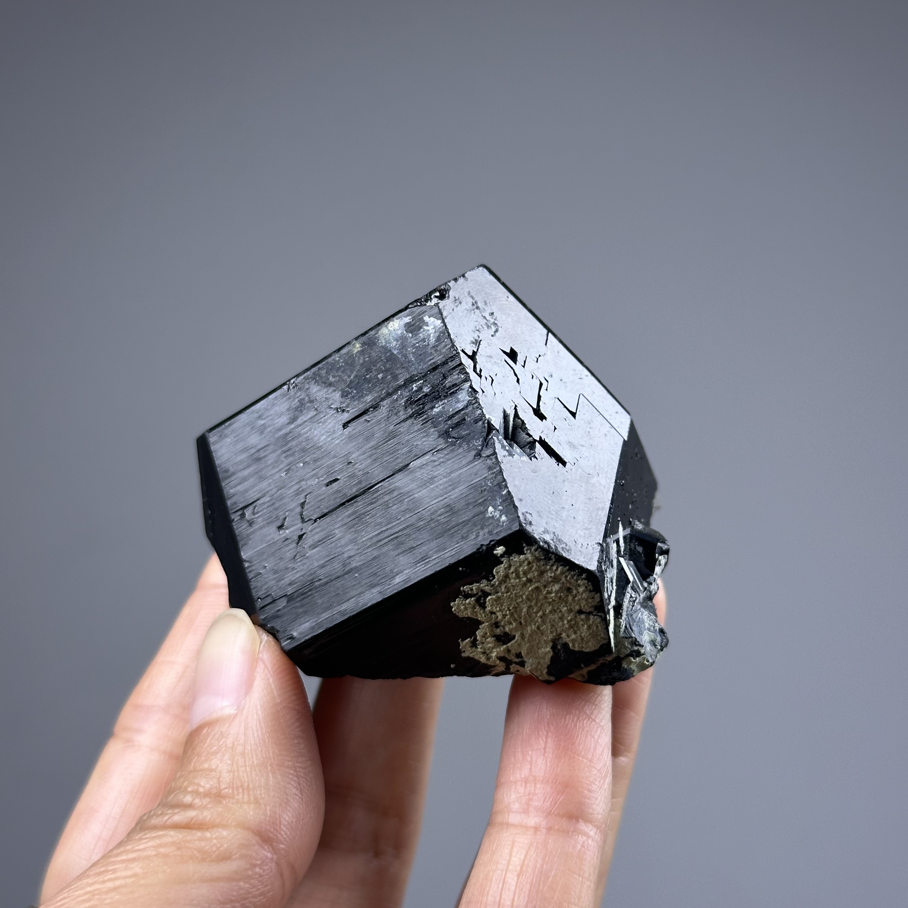 納米比亞 黑碧璽 - Schorl/ Black Tourmaline DR106