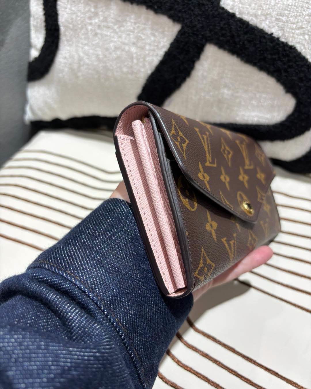 Lv Long wallet Monogram 100%Authentic,95%new✅box 