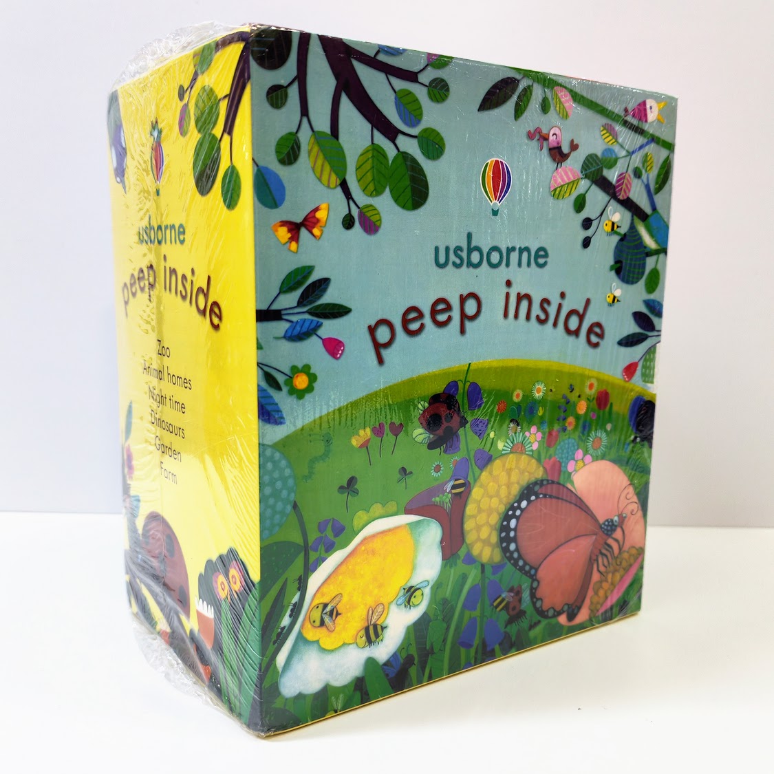 Usborne Peep Inside  6 Books 立體翻翻洞洞書科普繪本 | U01