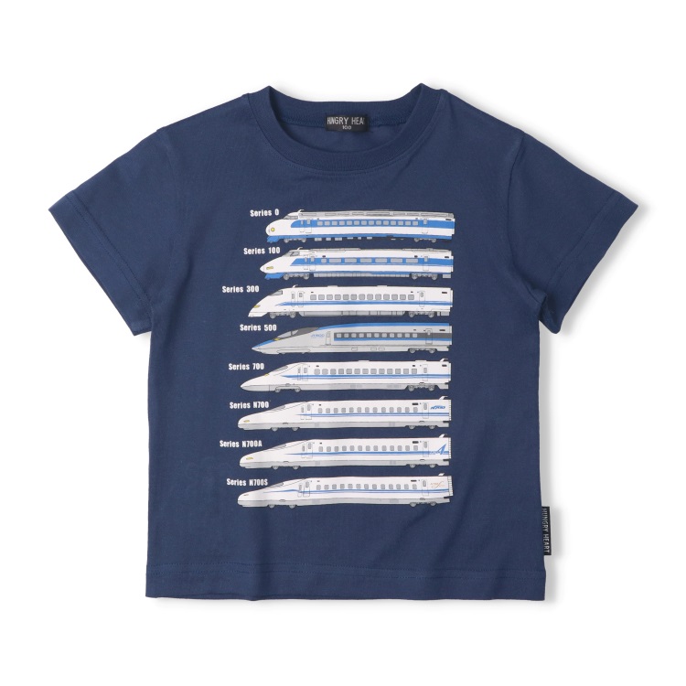 🆕【⭐訂購⭐】🇯🇵日本直送🌀歴代 #新幹線 鐵路道口貼花 雙面印花 短袖 tee［2款選］🌀[ELCA-0244][260426]