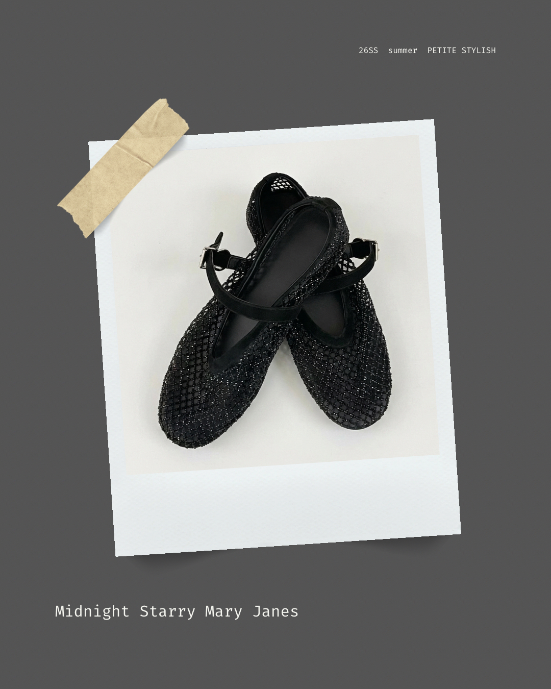 Midnight Starry Mary Janes