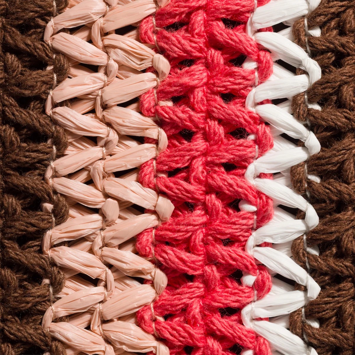 Miu Miu 女士 拉菲草編織手提袋均碼碼32cm*41cm