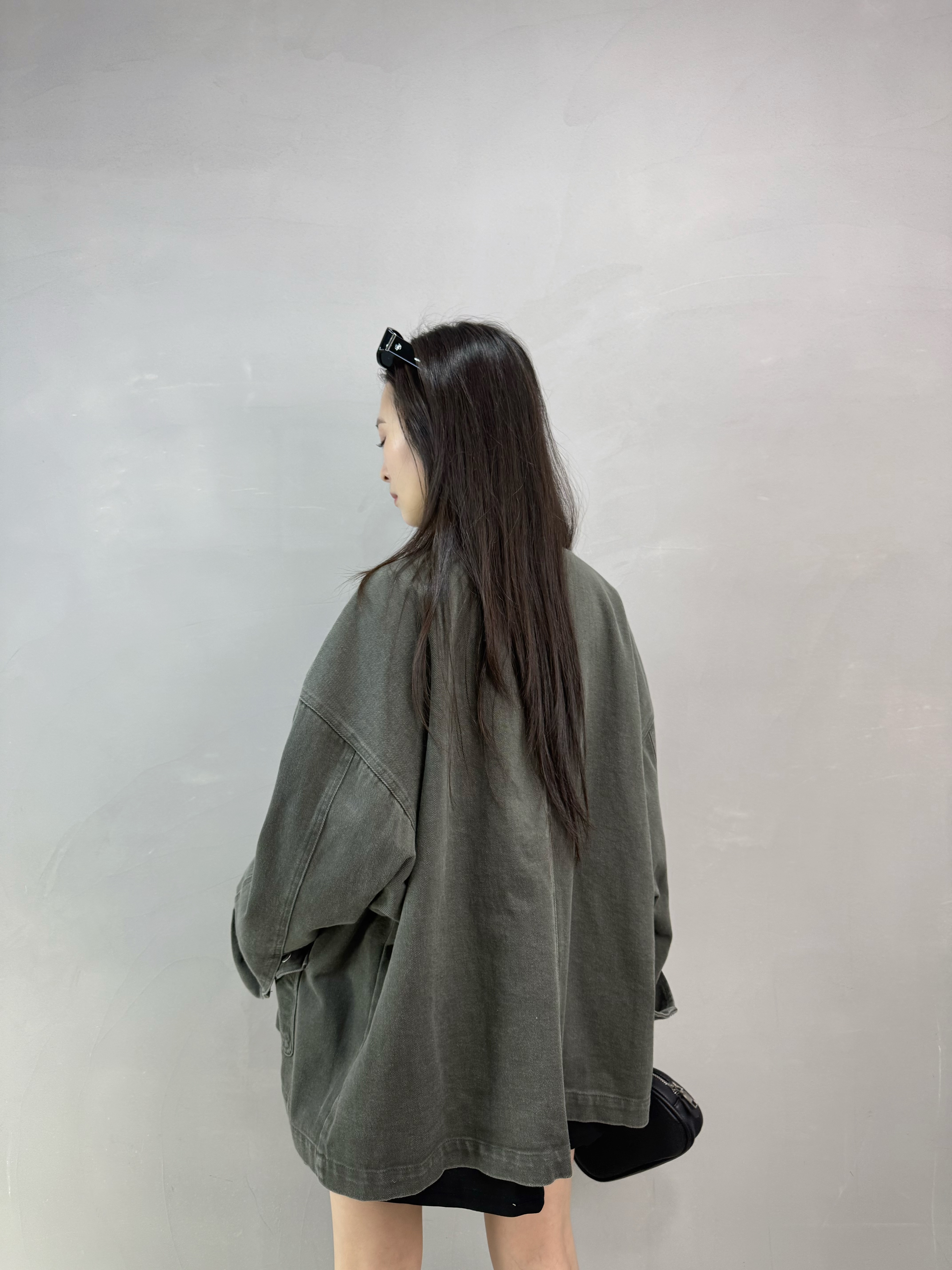 H17 企領牛仔軍褸