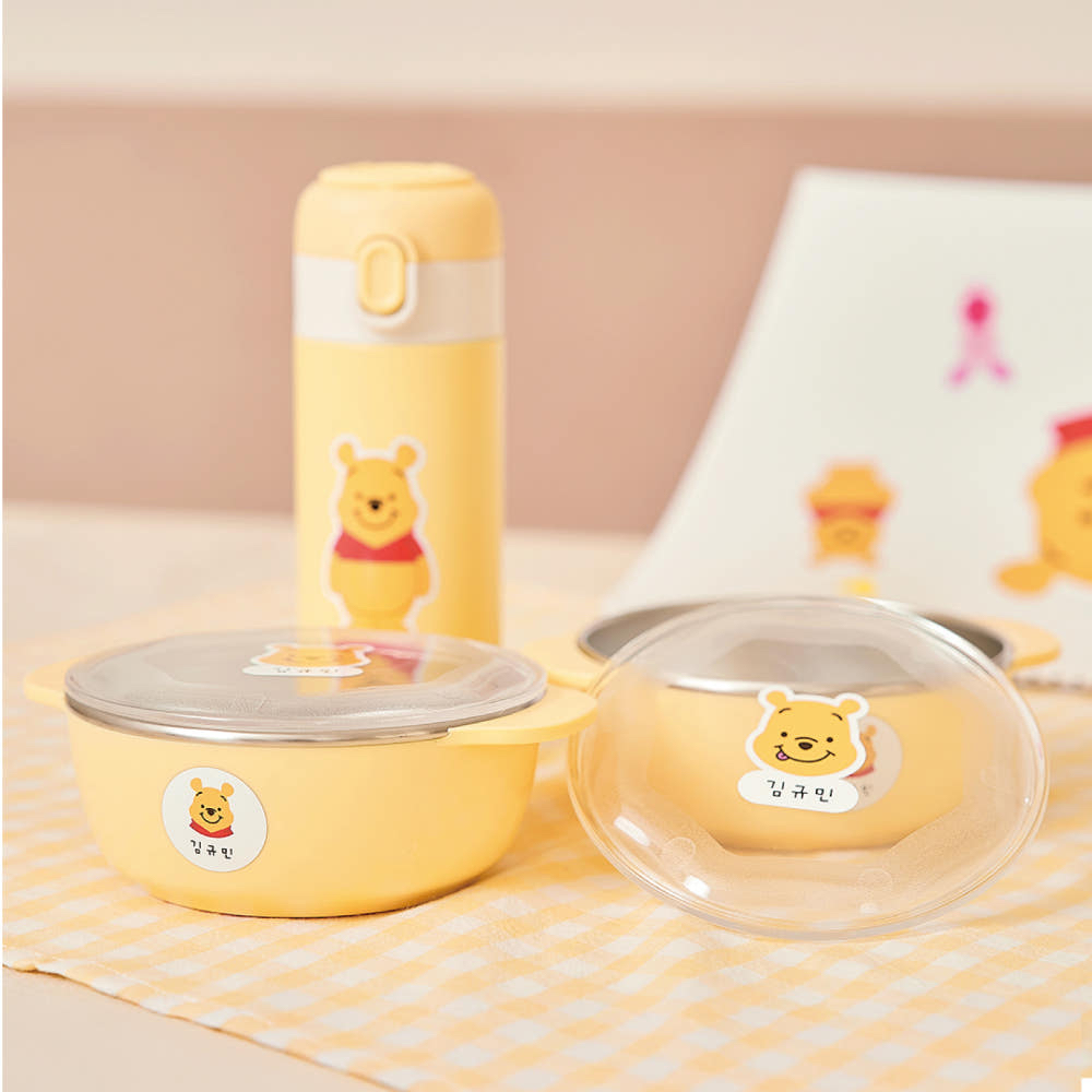 韓國🇰🇷Diseny系列防水文具餐具姓名貼紙