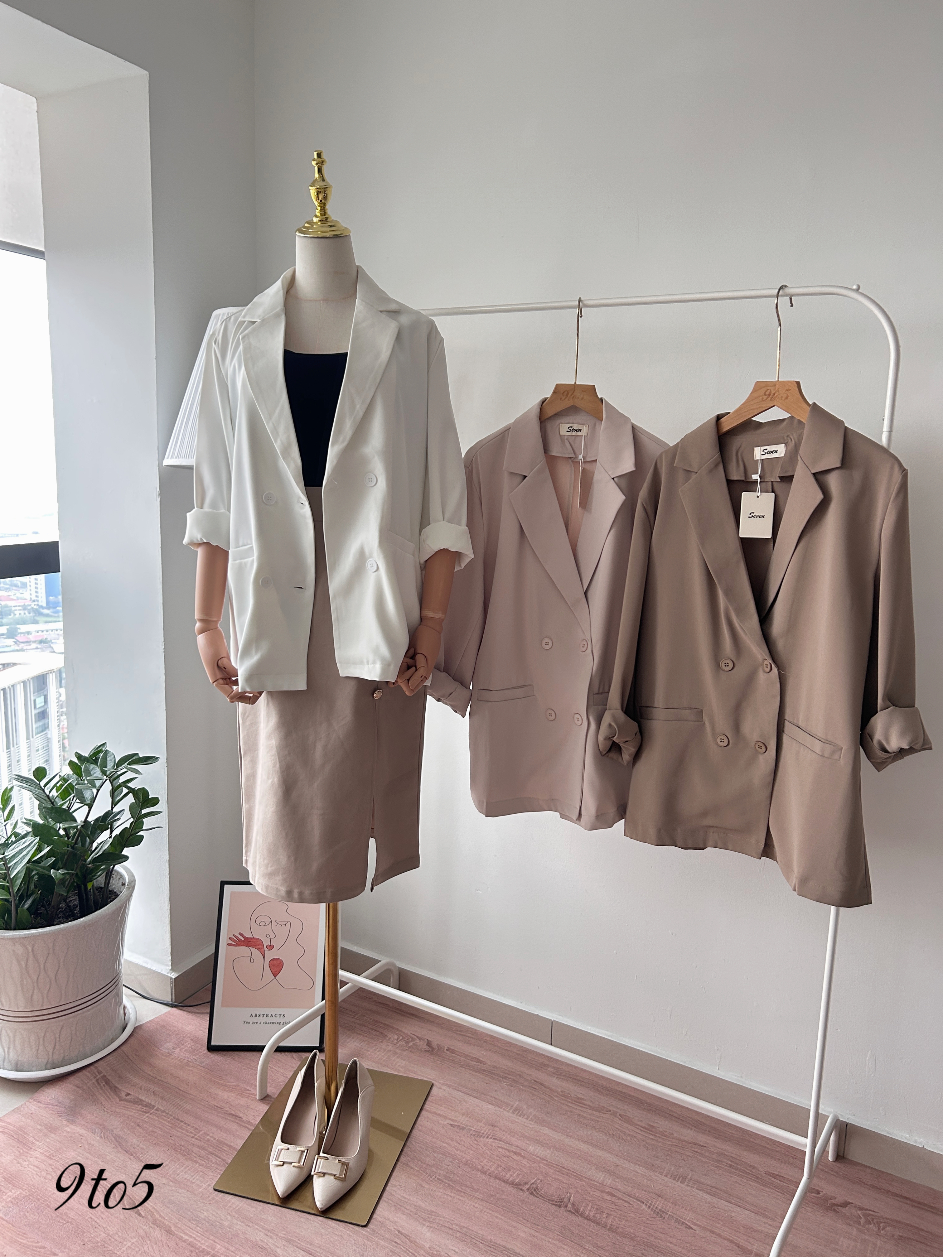T4310 Long Sleeve Blazer - 3 Colors