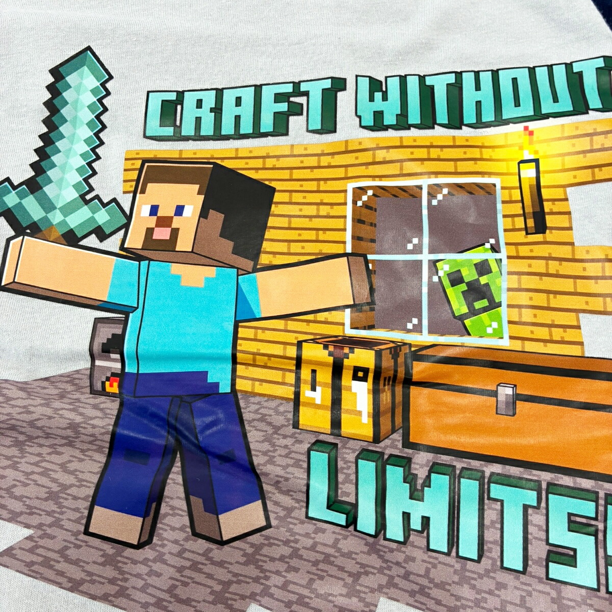 🆕【⭐訂購⭐】  日本直送🌀#Minecraft 家居服套裝 (1套3件)［2款選］🌀[PLCA-0219] [260421]