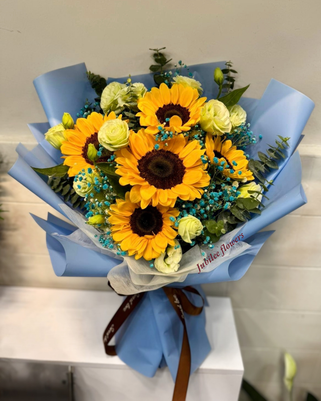🌻向日葵 洋桔梗花束